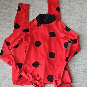 Miraculous Ladybug Red and Black Kids Superhero Costume